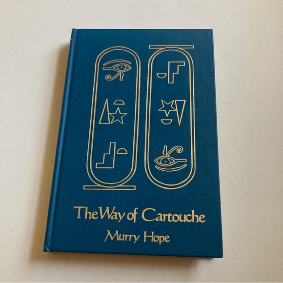 First Edition The Way of Cartouche Oracle of Ancient Egyptian Magic Murry Hope - Picture 1 of 11